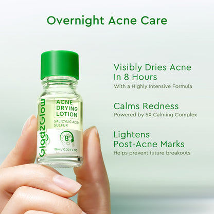 GLAD2GLOW ACNE DRYING LOTION 10ML