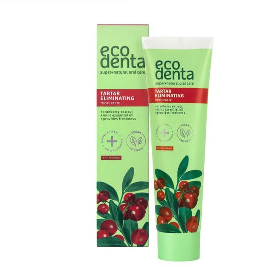 ECODENTA TARTAR ELIMINATING CRANBERRY TOOHTPASTE 100ML
