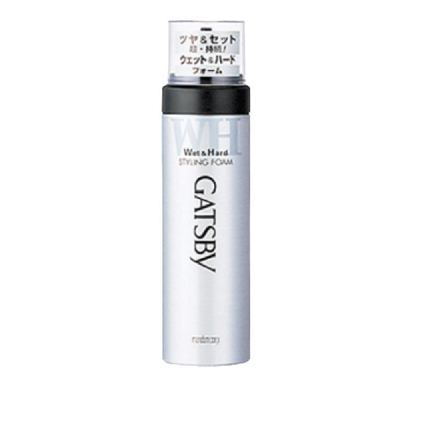 GATSBY STYLING FOAM WET & HARD 185GM