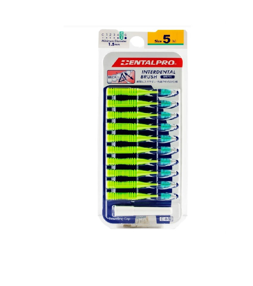 DENTALPRO INTERDENTAL BRUSH SIZE-5S 10S
