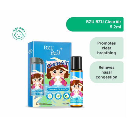 BZU BZU CLEAR AIR ESSENTIAL ROLL-ON 5.2ML