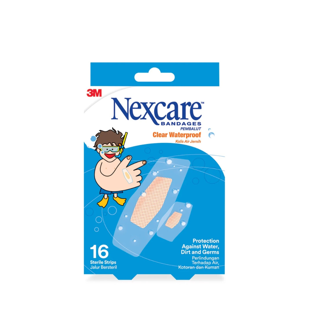 3M NEXCARE BANDAGE CLEAR WATERPROOF 16S