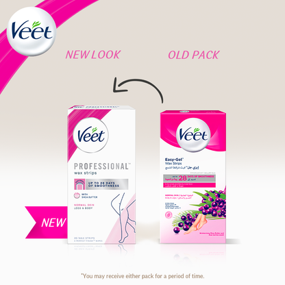 VEET COLD WAX STRIPS DRY SKIN 20S