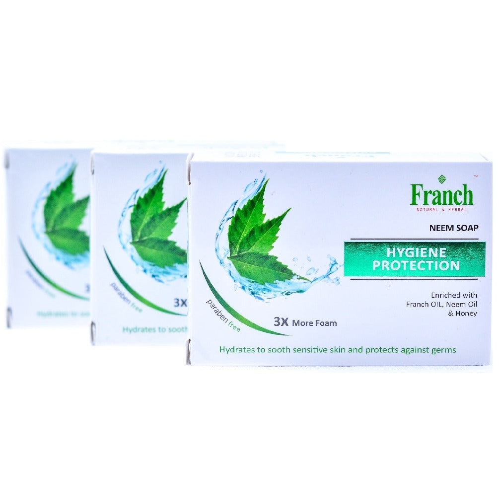 FRANCH NEEM BAR SOAP 100G 3S