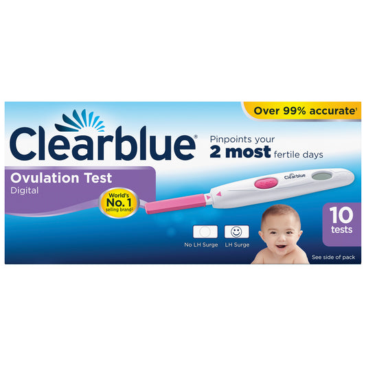 CLEARBLUE DIGITAL OVULATION TEST 10S