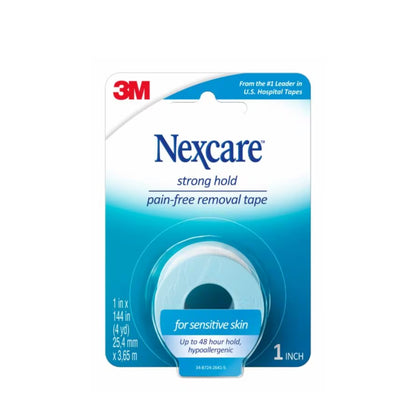 3M NEXCARE STRONG HOLD PAIN-FREE REMOVAL TAPE 1INX4YD 1S