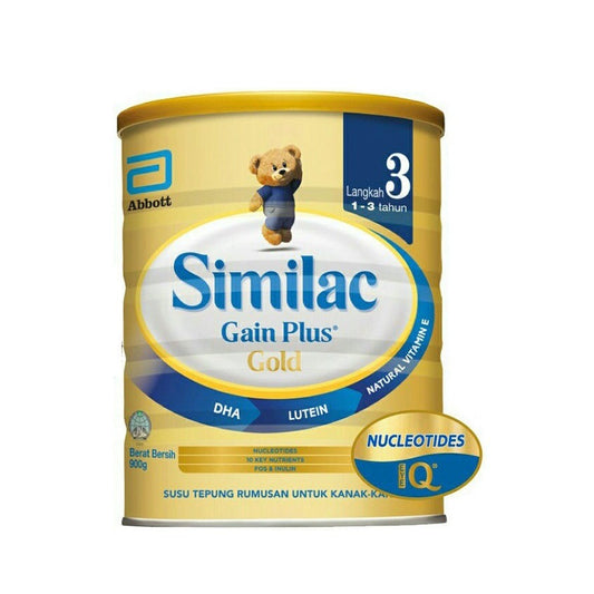 SIMILAC GAIN PLUS (YEAR 1-3) 900G