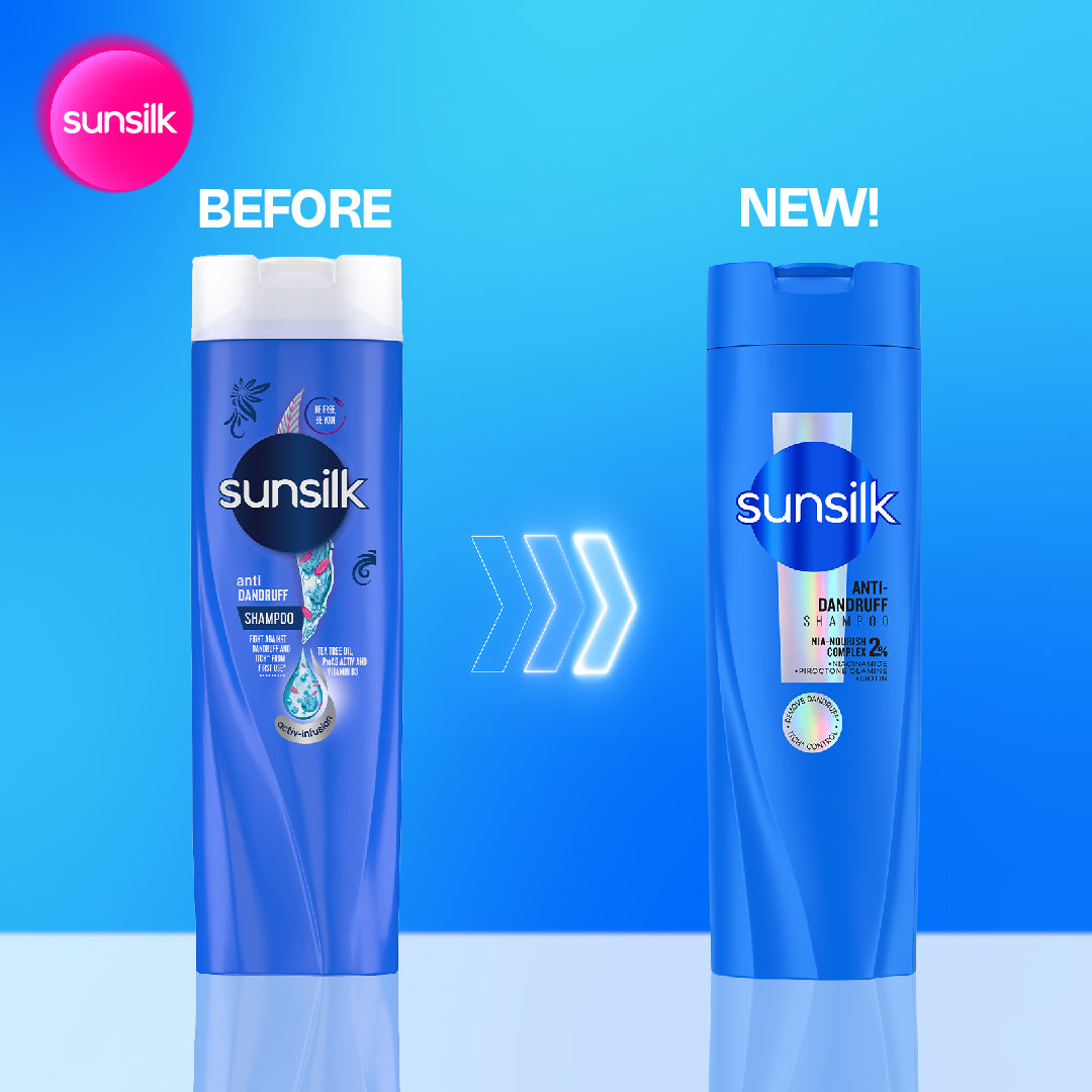 SUNSILK SHAMPOO ANTI-DANDRUFF SOLUTION 625ML