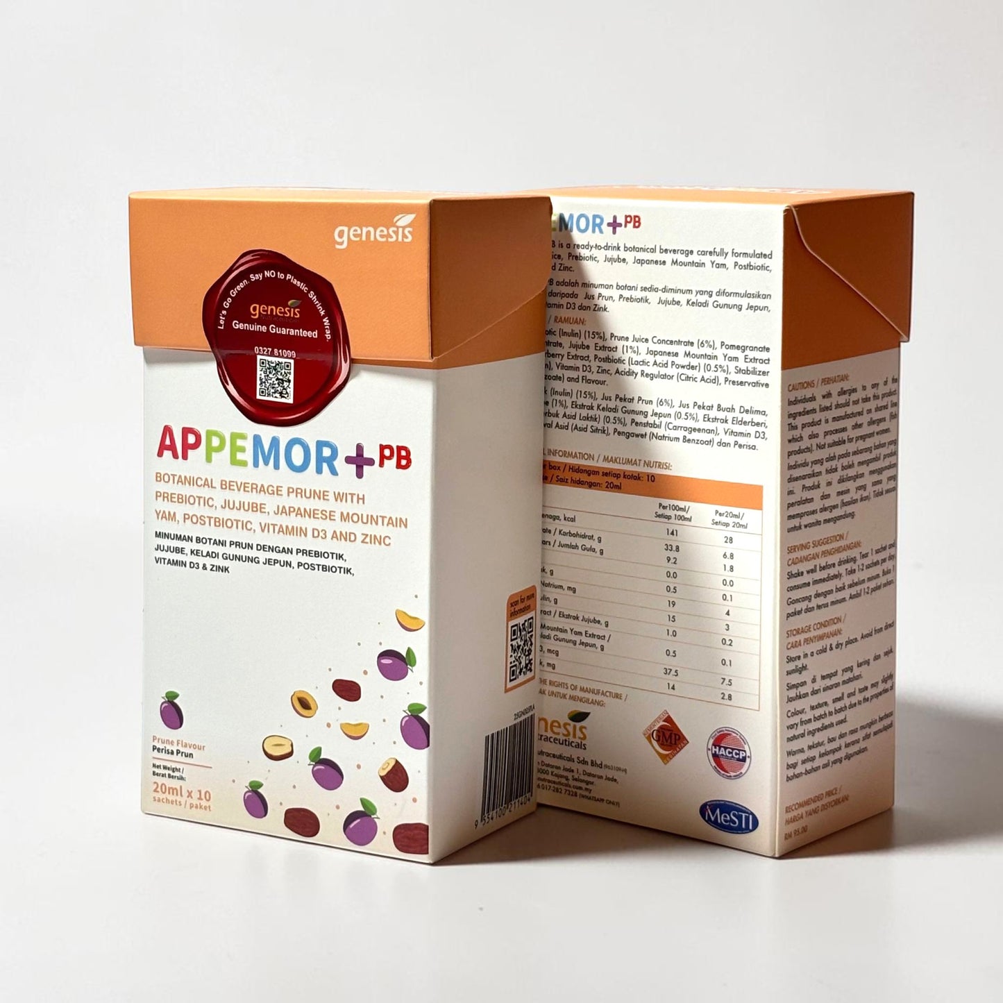 APPEMOR+PB 20ML 10S