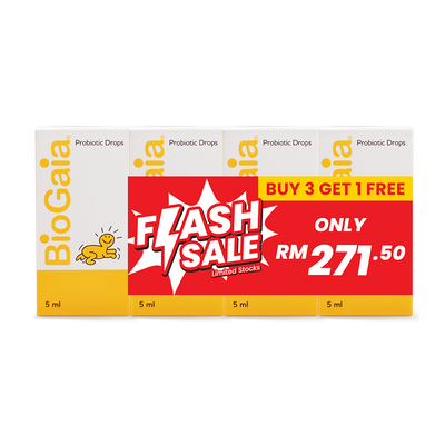 BIOGAIA PROBIOTICS DROPS BUY 3 FREE 1