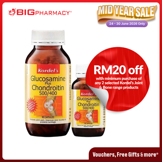 KORDELS GLUCOSAMINE + CHONDROITIN 90S+30S