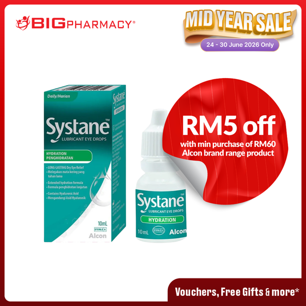 SYSTANE LUBRICANT HYDRATION EYE DROP 10ML