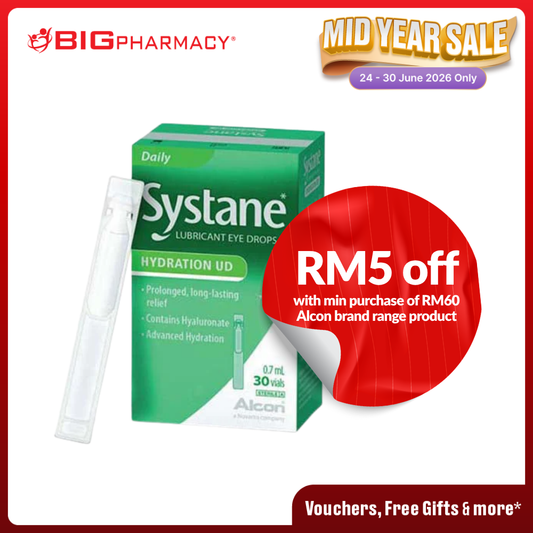 SYSTANE HYDRATION UD LUBRICANT EYE DROPS 0.7ML 30S