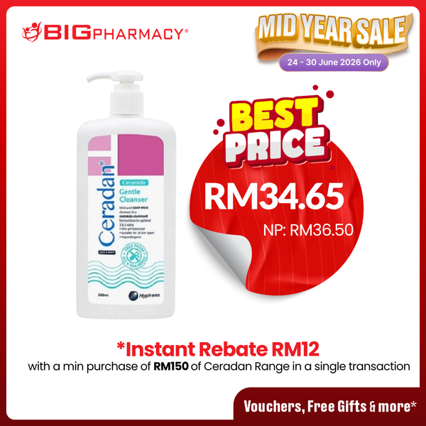 CERADAN GENTLE CLEANSER 280ML