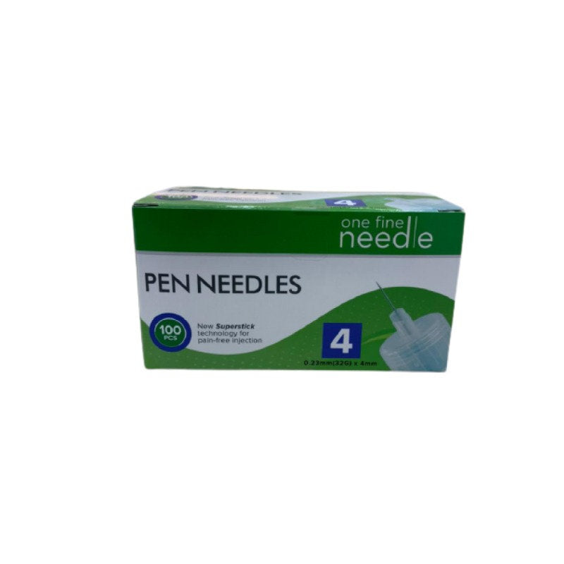 ONEFINE INSU PEN NEEDLE 32GX4MM 100S