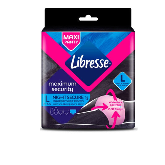 LIBRESSE MAX SECURITY MIDI PANTIES L 2S