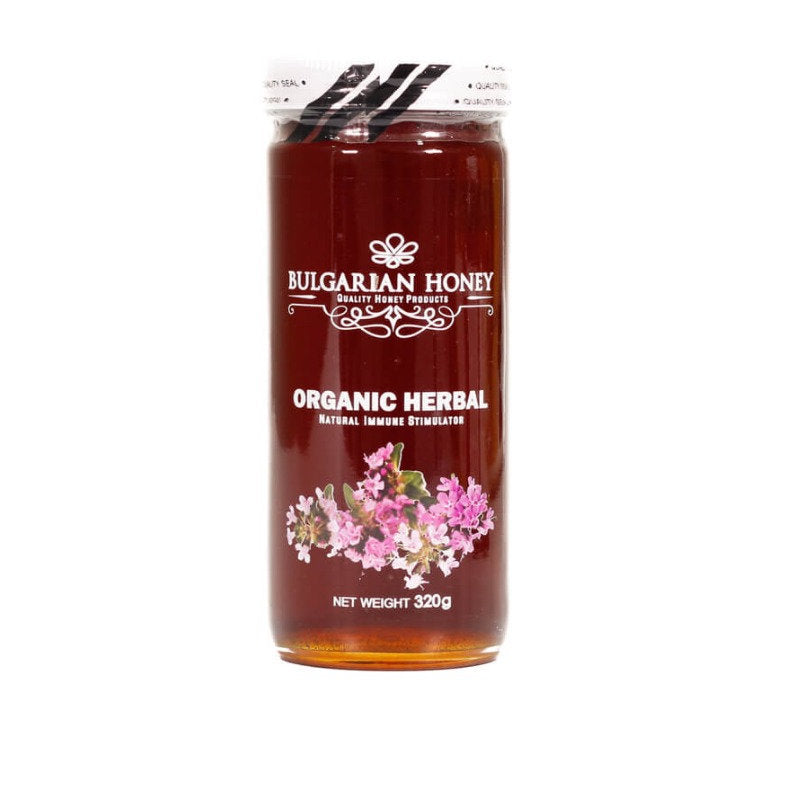BULGARIAN ORGANIC HERBAL HONEY 320G