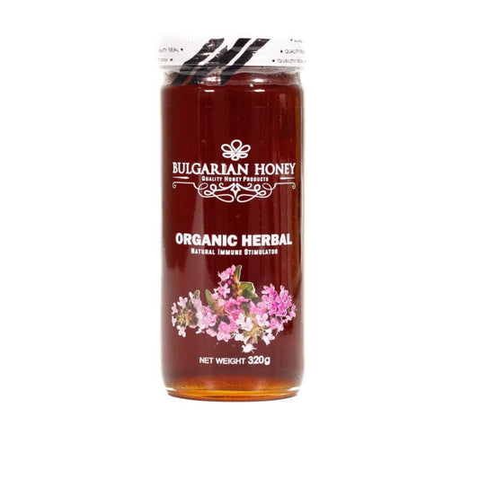 BULGARIAN ORGANIC HERBAL HONEY 320G