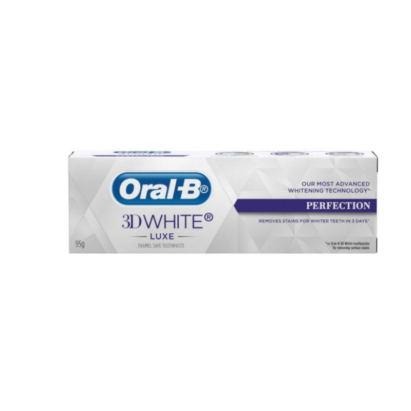 ORAL-B 3D WHITE LUXE PERFECTION TOOTHPASTE 95G