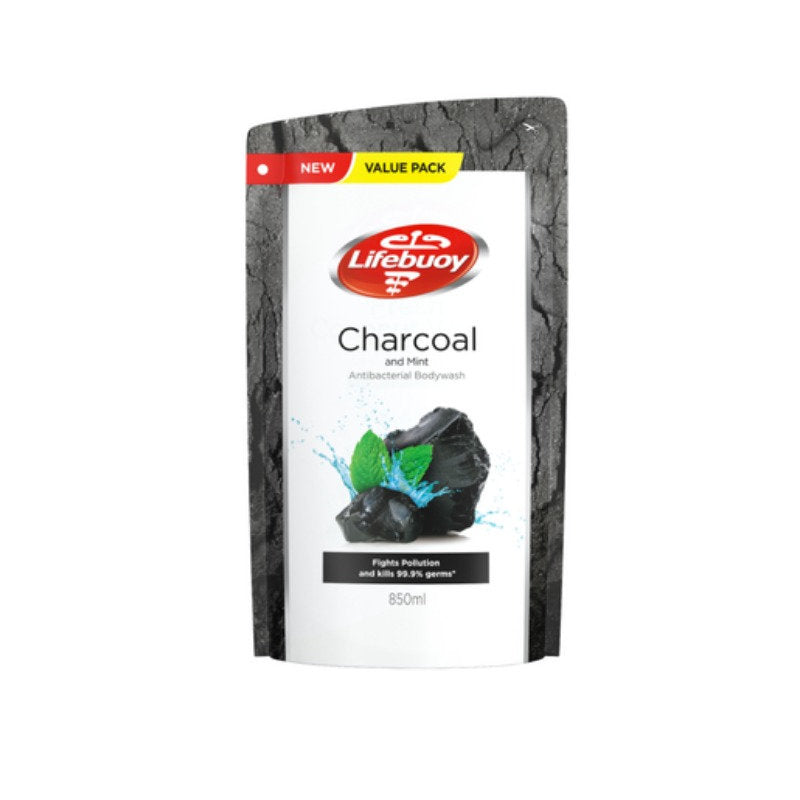 LIFEBUOY BODY WASH CHARCOAL MINT REFILL 700ML