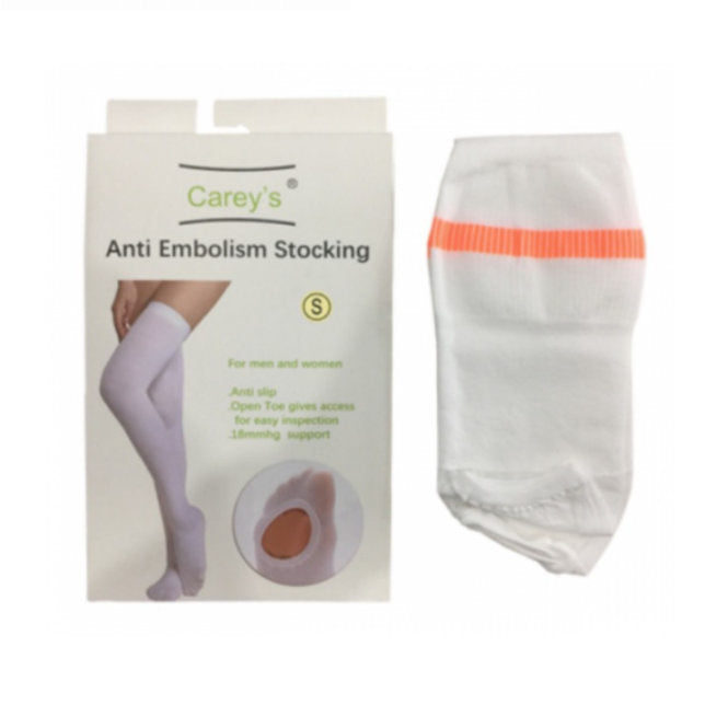 CAREY'S TED A-EMBO STOCKINGS THIGH LENGTH S