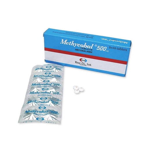 METHYCOBAL 500MCG TAB (RED) 10SX10