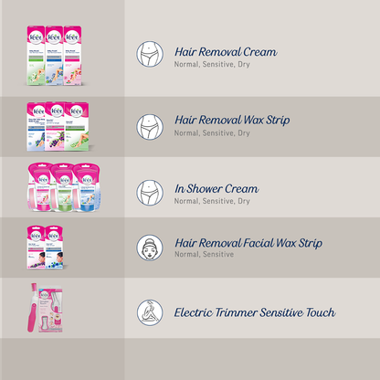 VEET IN SHOWER HAIR REMOVAL CREAM NORMAL SKIN 150ML