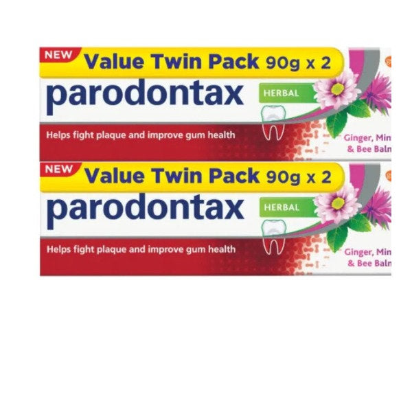 PARODONTAX DAILY FLUORIDE HERBAL TOOTHPASTE 90G 2S