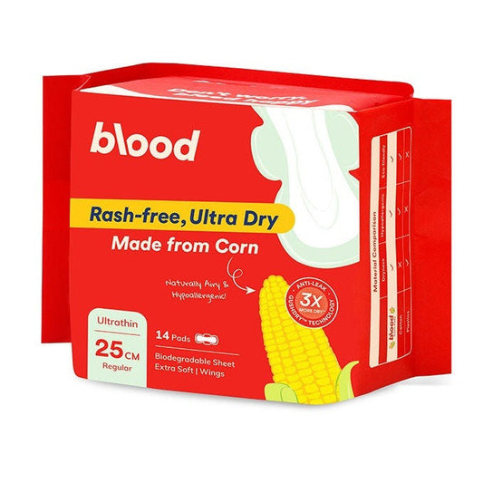 BLOOD CORN PAD ULTRATHIN REGULAR 25CM 14S