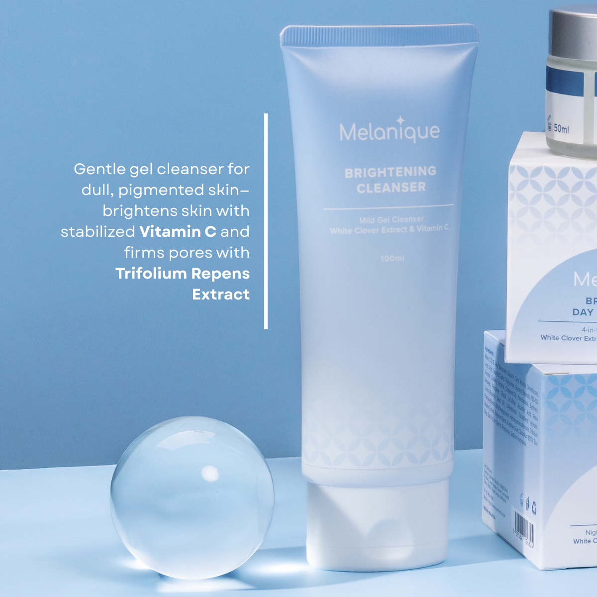MELANIQUE BRIGHTENING CLEANSER 100ML