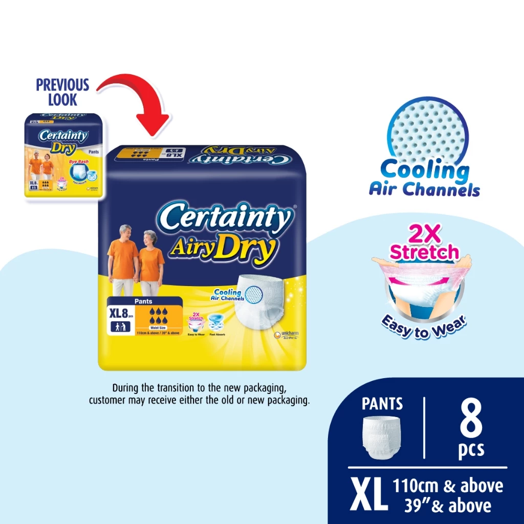 Certainty Dry Pants XL 8S X 8