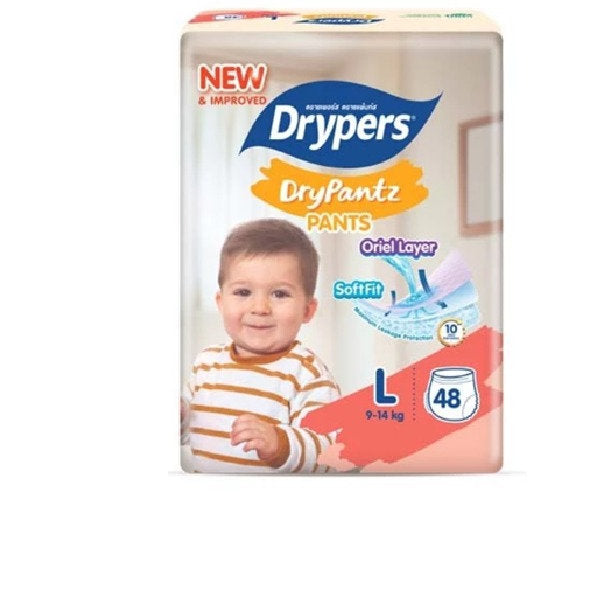 DRYPERS DRYPANTZ L 48S X3