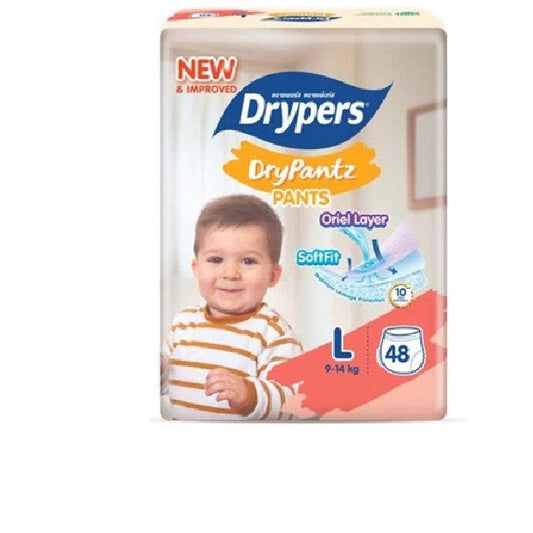 DRYPERS DRYPANTZ L 48S X3