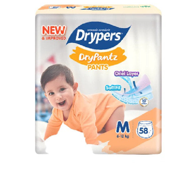 DRYPERS DRYPANTZ M 58S X3