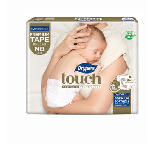 DRYPERS TOUCH MEGA 80'S NB X 2