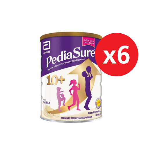 PEDIASURE 10+ VAN 850G CAN X6