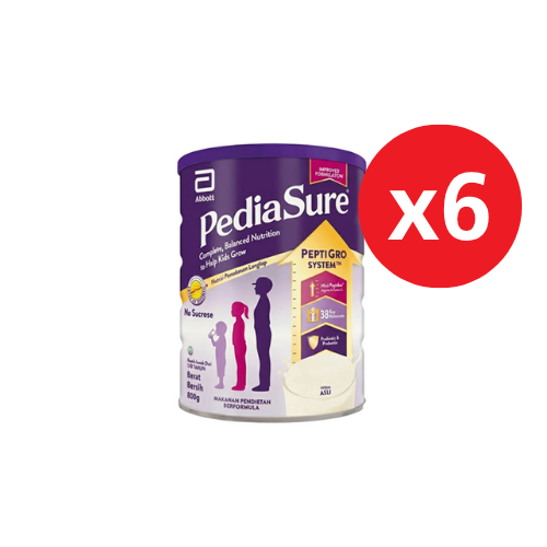 PEDIASURE PEPTIGRO PLAIN CAN 850G X6