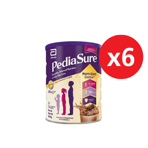 PEDIASURE PGRO CHOC 850G CAN MYS X6