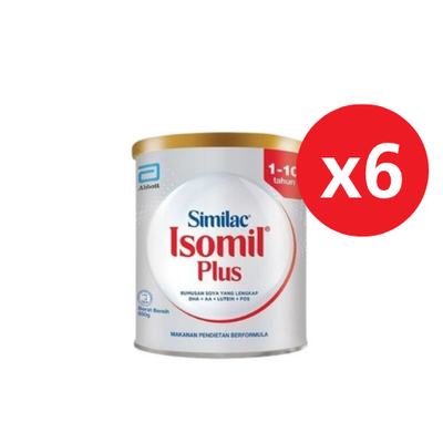 SIMILAC ISOMIL PLUS DHA (1-10 YEAR) 850G X6