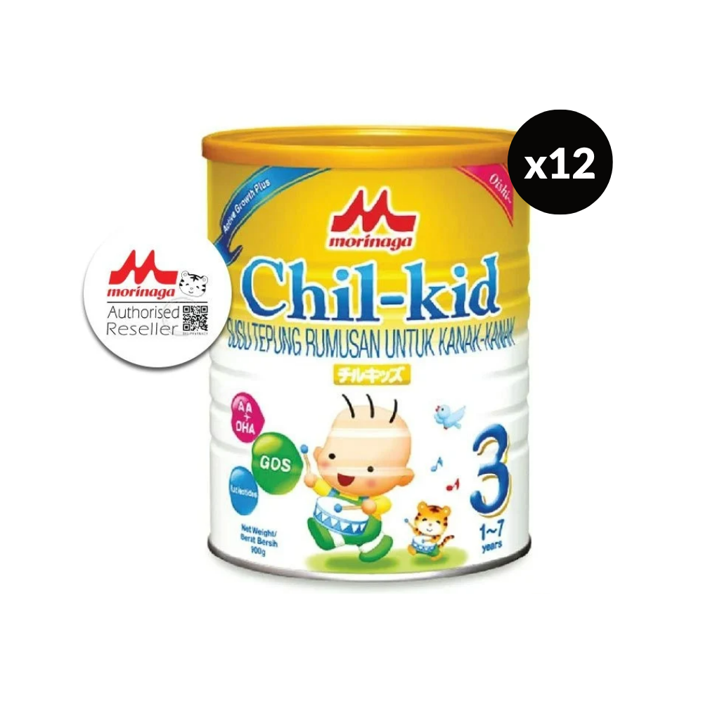 MORINAGA CHIL-KID 900G (1-7 YEARS) 900Gx12