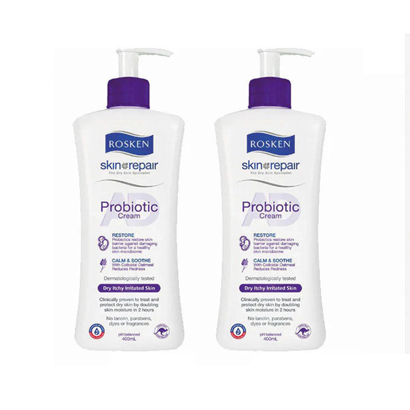 ROSKEN AD PROBIOTIC CREAM 400ML x2