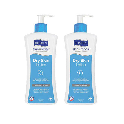 ROSKEN DRY SKIN LOTION 400ML x2