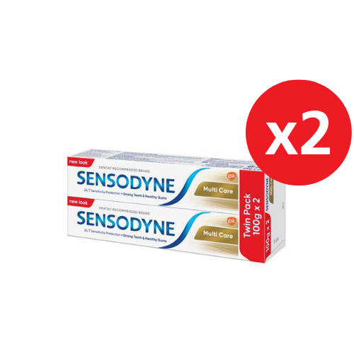 SENSODYNE MULTICARE TOOTHPASTE 100G X 4