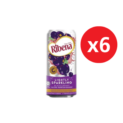 RIBENA SPARKING REGULAR 325MlL x6
