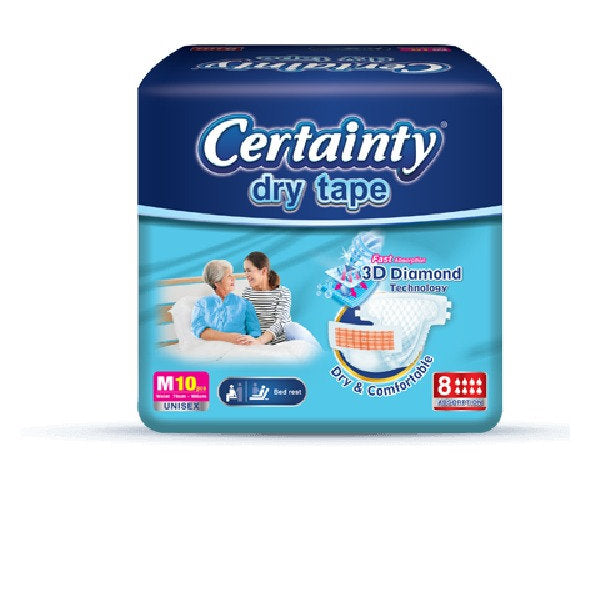 CERTAINTY DRY TAPE M 10S X 8