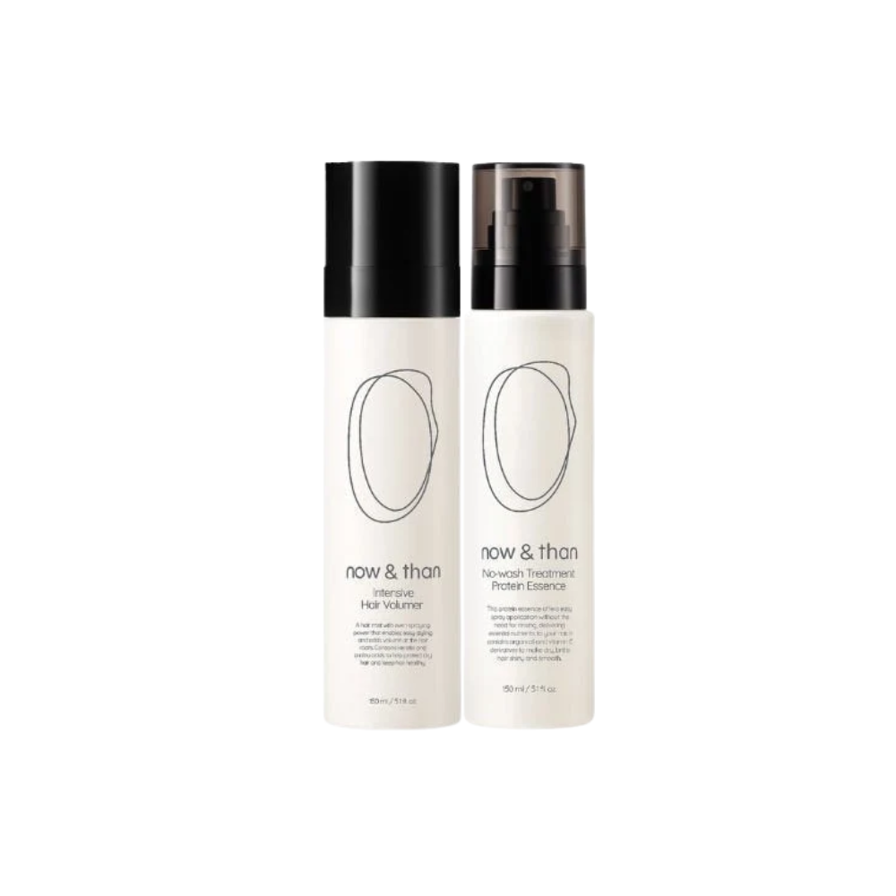NOW & THAN Intensive Hair Volumer 150ml + No Wash Protein Essence 150ml