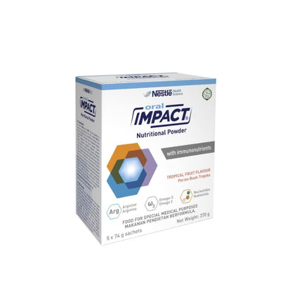 NESTLE ORAL IMPACT POWDER 74G 5S