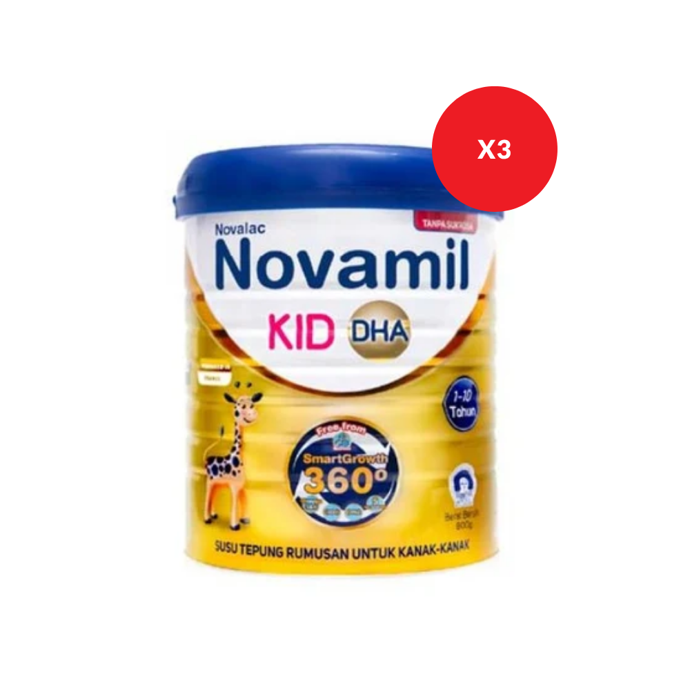NOVAMIL KID DHA 1-10 YEARS 800G x3