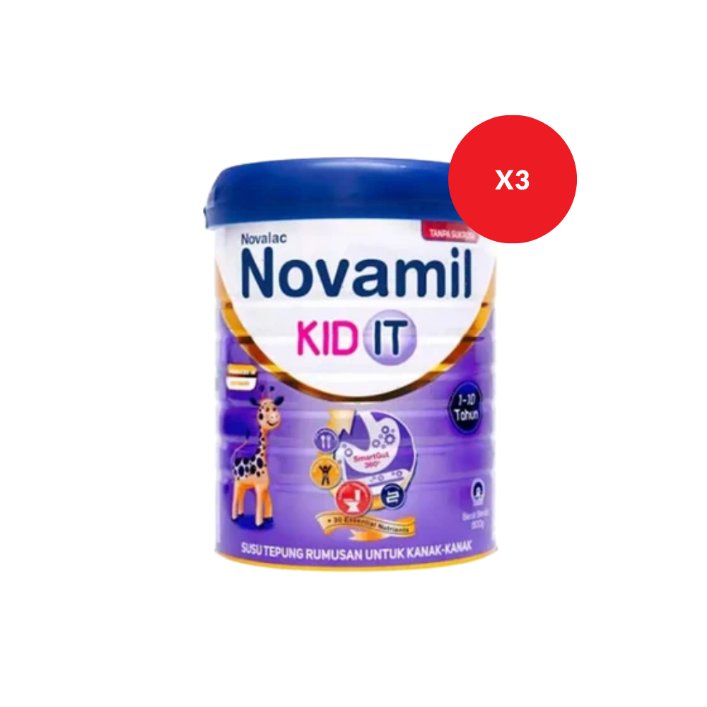 NOVAMIL KID IT 1-10 YEARS 800G x3