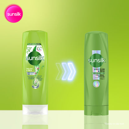 SUNSILK CONDITIONER CLEAN & FRESH 320ML
